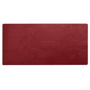 NOOBLU DUBL tafelloper - Croco Ruby red - 85 cm, 1 tafelloper