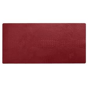 NOOBLU DUBL tafelloper - Croco Ruby red - 95 cm, 1 tafelloper