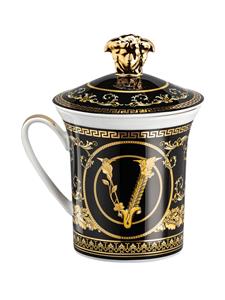 Versace Virtus Gala 30 Years porcelain mug - Zwart