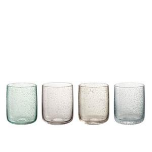J-Line Waterglas Yones Glas Mix Assortiment Van 4
