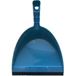 Brumag Kunststof blauw stofblik met lip voor binnen 25 x 20 cm -