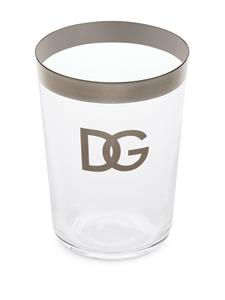 Dolce & Gabbana Drinkglazen met logo (set van 2) - Wit