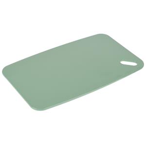 Excellent Houseware Snijplank voor keuken/voedsel - groen - Kunststof - 24 x 15 cm -