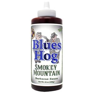 Blues Hog  Smokey Mountain barbecuesaus Knijpfles - 24oz (680g)