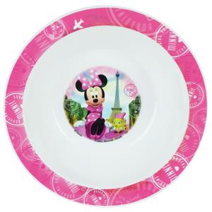 Disney Kunststof ontbijtbordje diep  Minnie Mouse 16 cm -