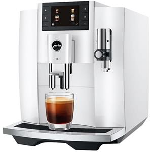 Jura E8 Kaffee-Vollautomat Piano White (EC)