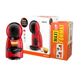 KRUPS Nescafé Dolce Gusto Koffiezetapparaat + 60 lungo koffiecapsules, 15 repen, Piccolo XS YY5129FD