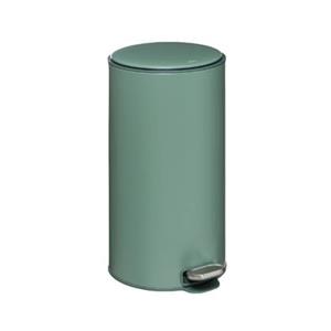 Five 5 Prullenbak|pedaalemmer - groen - metaal - 30 liter - 62 cm