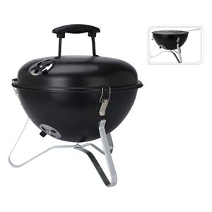 VidaXL Kogelbarbecue 37 cm zwart