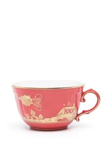 GINORI 1735 Oriente Italiano porcelain tea cup (set of two) - Rood