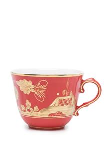 GINORI 1735 Oriente Italiano porcelain coffee cup (set of two) - Rood