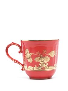 GINORI 1735 floral-print mug - Rood
