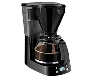 1010-01 wh Easy Kaffeefiltermaschine -Glaskanne -Abschaltautomatik-Tropfstopp -Schwenkfilter schwarz - Melitta