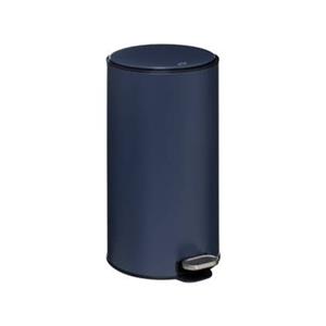 Five 5 Prullenbak|pedaalemmer - donkerblauw - metaal - 30 liter - 62 cm