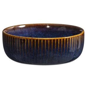 Leen Bakker Schaaltje Camille - Blauw - Stoneware - Ø16,5 cm