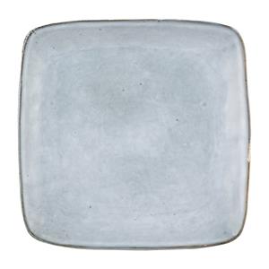 Xenos Vierkant bord Toscane - lichtblauw - 25 cm