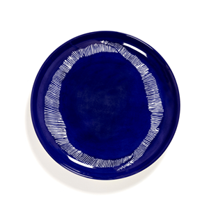 SERAX  Feast by Ottolenghi - Bord M 22x22cm Lapis Lazuli Swirl-S