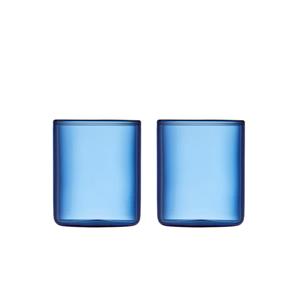 lyngbyglas Lyngby Glas Messglas 2er-Set Torino blau