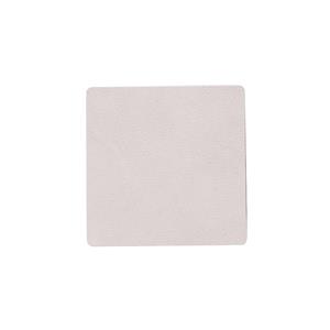 LIND DNA  Glass Mat Square - Onderzetter 10cm Nupo Oyster White