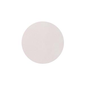 LIND DNA  Glass Mat Circle - Onderzetter 10cm Nupo Oyster White