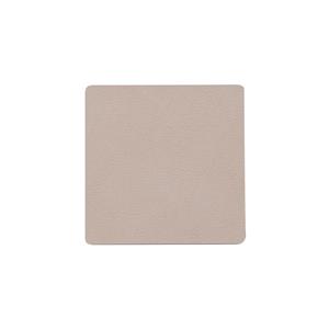 LIND DNA  Glass Mat Square - Onderzetter 10cm Clay Brown