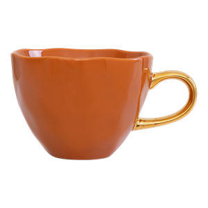 URBAN NATURE CULTURE  Good Morning Cup - Cappuccino-/theekop Burnt Orange