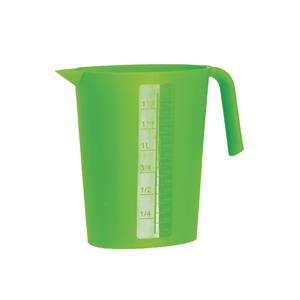 Juypal Hogar Maatbeker - groen - 1,75 liter - kunststof - L22 x H20 cm -