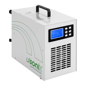 ulsonix 15G Ozongenerator Ozonisator Luftreiniger Ozongerät Ozon Profi Timer 15000mg/h - Weiß