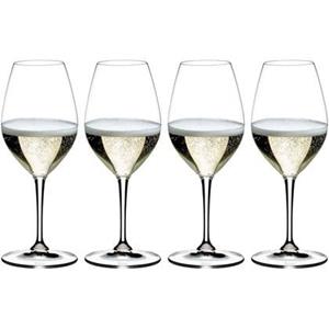 RIEDEL THE WINE GLASS COMPANY Sektglas Riedel Vinum Champagne Wine Glass Set of 4