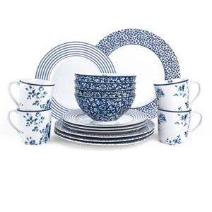 Laura Ashley Set 16 Delig Servies 4 Persoons