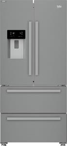 Beko GNE60542DXPN Amerikaanse koelkast Zilver