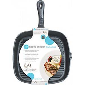 KitchenCraft  Gietijzeren grillpan - 23cm - Kitchen Craft