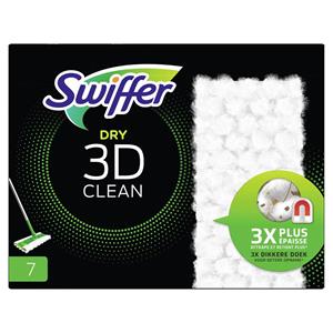 Swiffer Dry 3D Clean Stofwisdoekjes Navulling Doosje A 7 Stuks