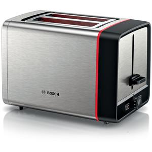 BOSCH Toaster "MyMoment TAT6M420", 2 Schlitze, für 2 Scheiben, 970 W, integr. Brötchenaufsatz, Auftau-/Aufwärmfunktion, Brotzentrierung