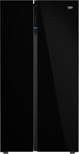 Beko GN163140ZGBN Amerikaanse koelkast Zwart