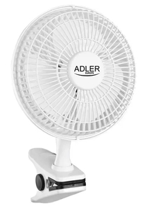 Adler Ventilator AD 7317 15 cm - Incl. Clip en Voet