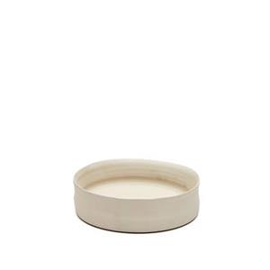 Kave Home  Witte keramische Macae-tafelschaal, klein Ø 24 cm