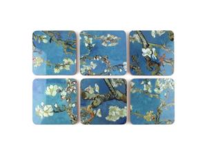Lanzfeld Onderzetters set van 6 Almond Blossom Van Gogh