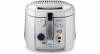 Delonghi F 28313.W1 Roto Fry Fritteuse weiß