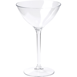Depa Glas | cocktailglas | reusable | onbreekbaar | pETG | 300ml | transparant | 24 stuks
