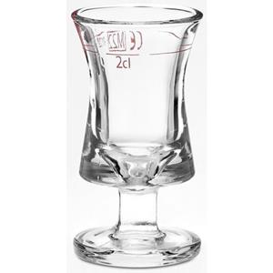 van Well Schnapsglas "Rittmeister Rotring", (Set, 12 tlg., 12 Schnapsgläser Rittmeister 2cl)