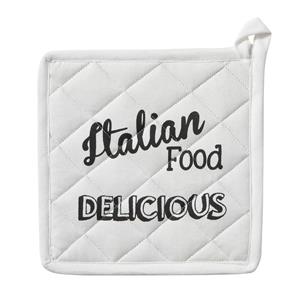 DDDDD Set van 6 pannenlapen Italian Food | 
