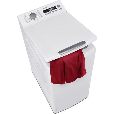 Wasmachine toplader HTW612D, Automatische instelling hoeveelheid, overloopbeveiliging