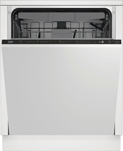 Beko BDIN38440 inbouw vaatwasser (volledig geïntegreerd, 598 mm breed, 42 dB(A), C)