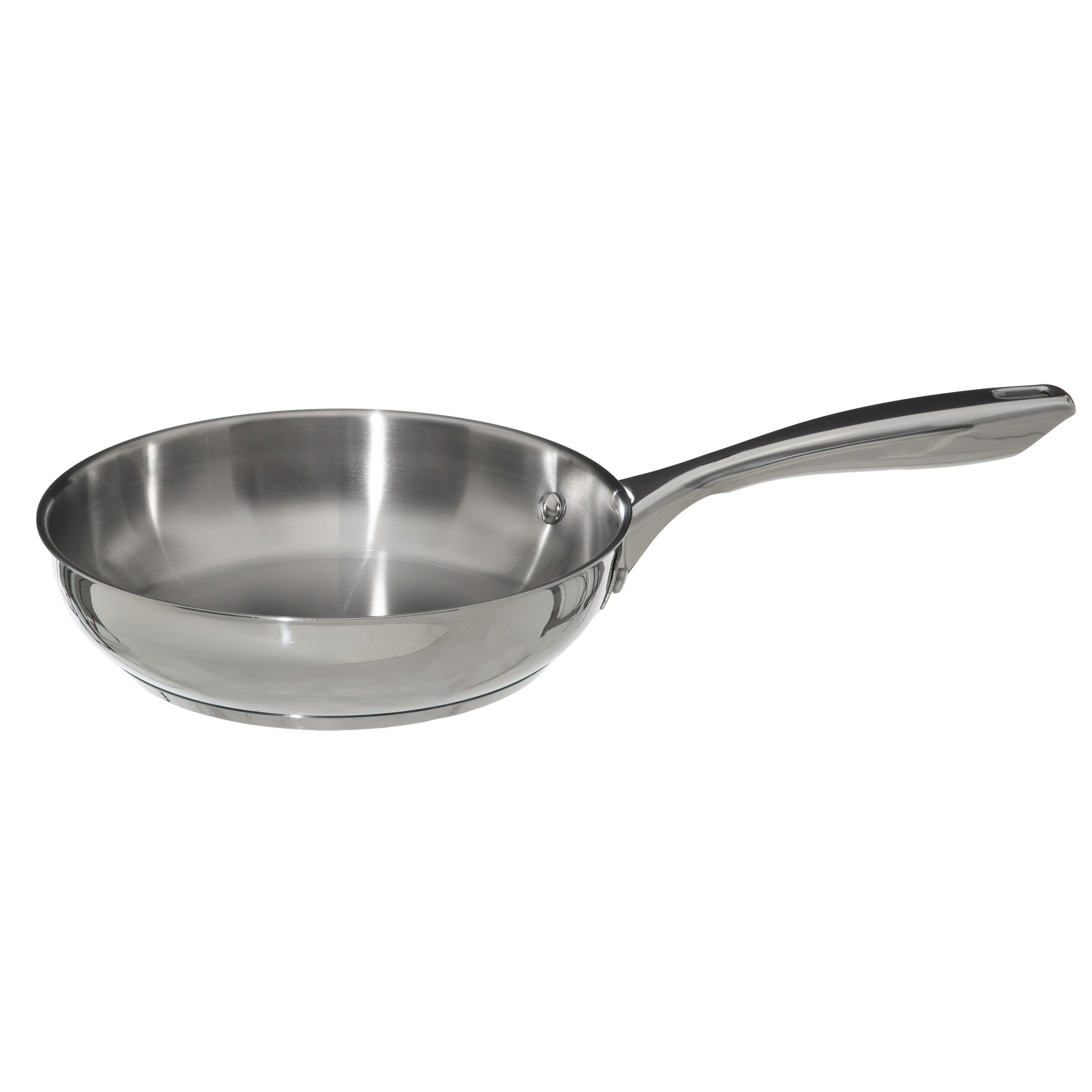 Secret de Gourmet Koekenpan - Alle kookplaten geschikt - zilver - RVS - Dia 20 cm -