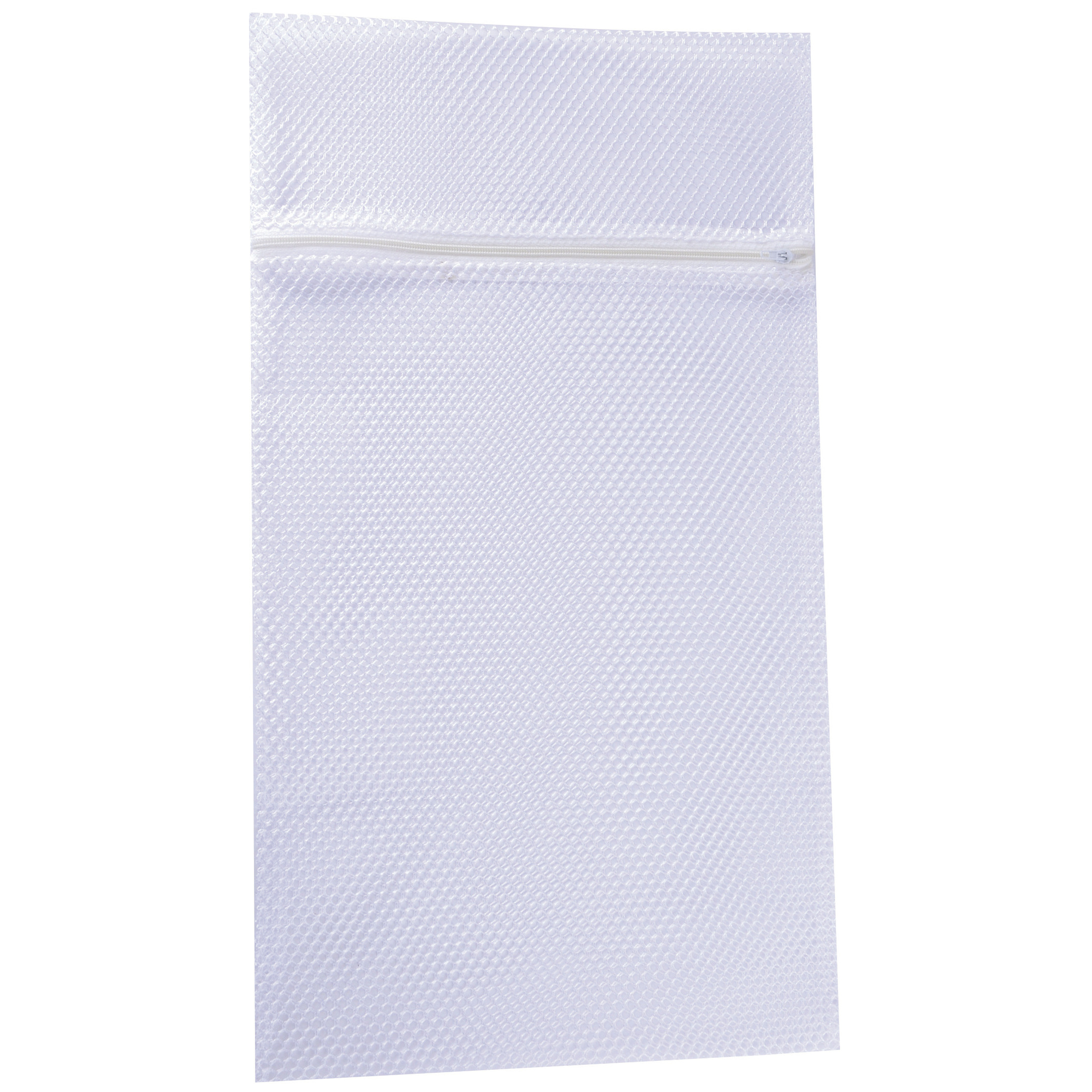 MSV Waszak voor kwetsbare kleding wasgoed/waszak - wit - Medium size - 45 x 25 cm -