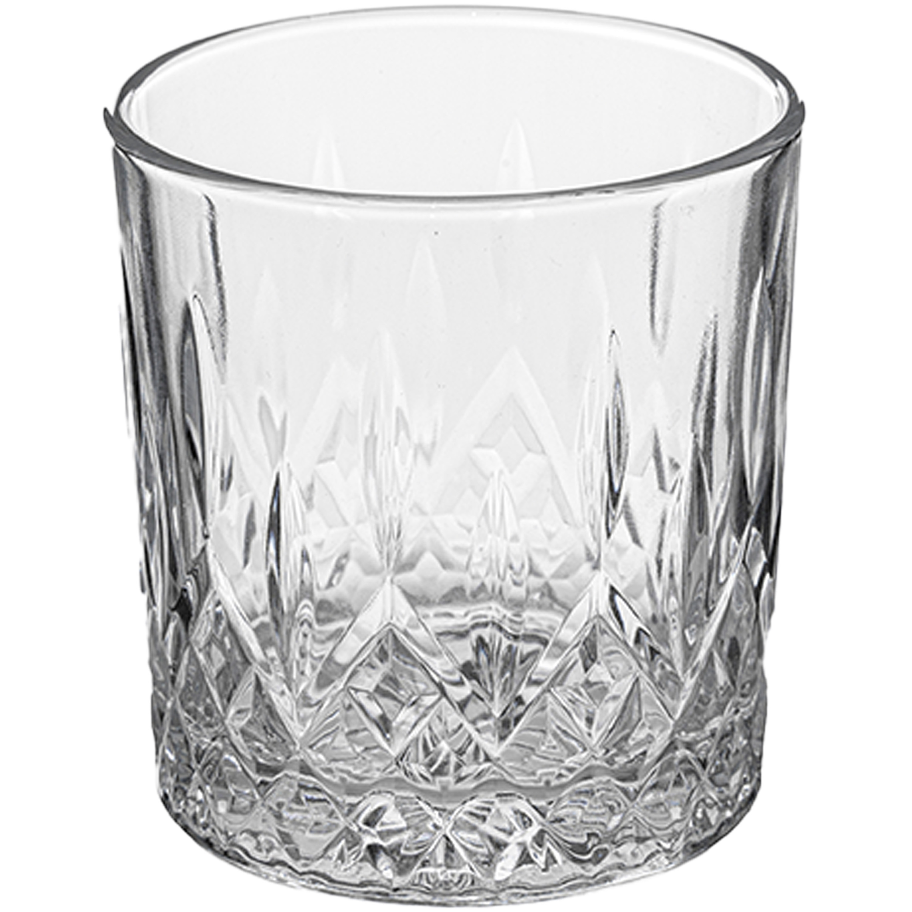 Secret de Gourmet drinkglazen - set 4x stuks - 240 ml - glas - transparant - luxe uitstraling -