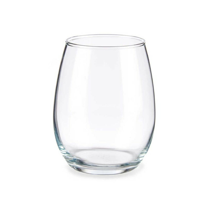 Pasabahce Drinkglazen/waterglazen Tumblers - luxe glas - set 6x stuks - 350 ml -