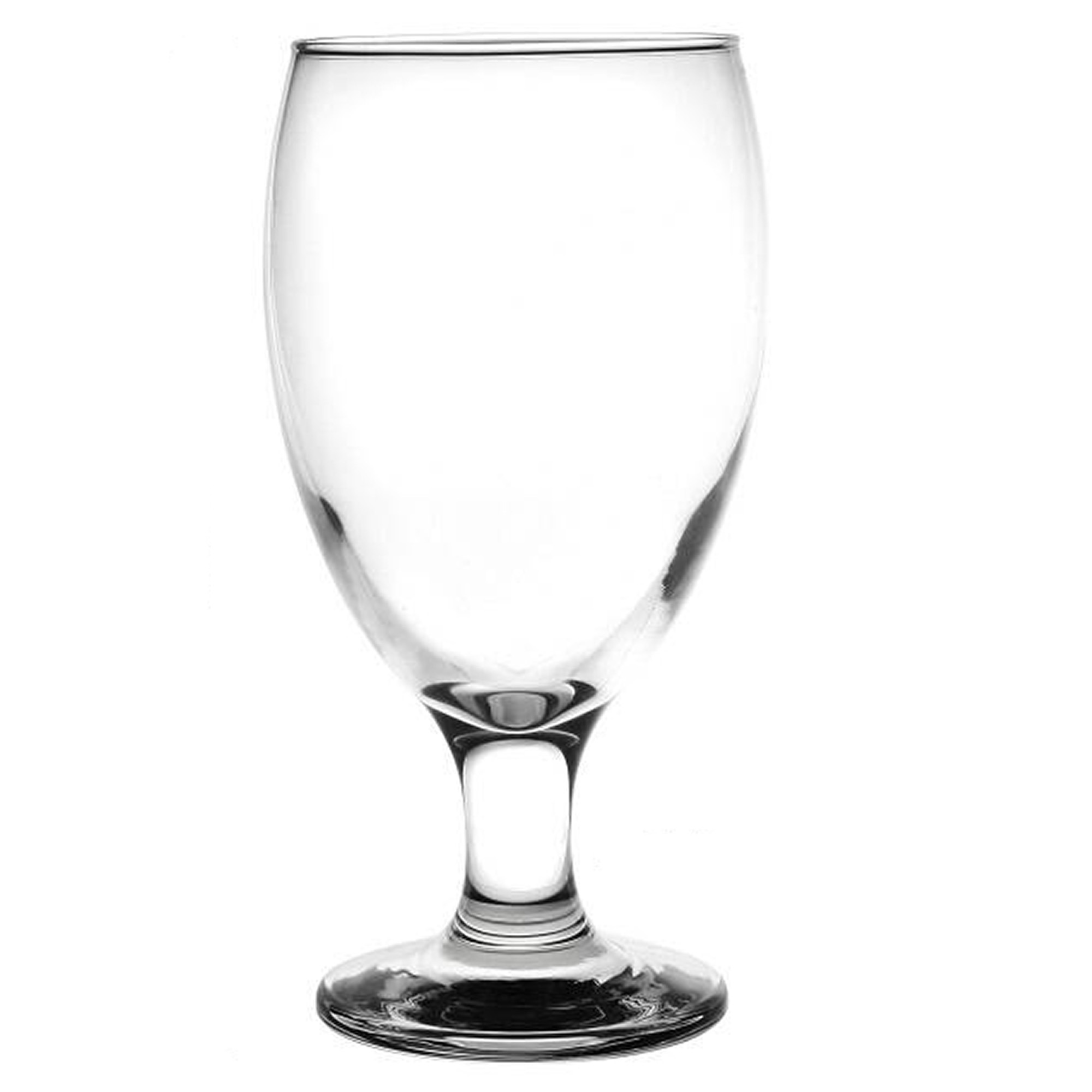 Glasmark Bierglazen - 6x - op voet - 500 ml - glas - speciaal bier -