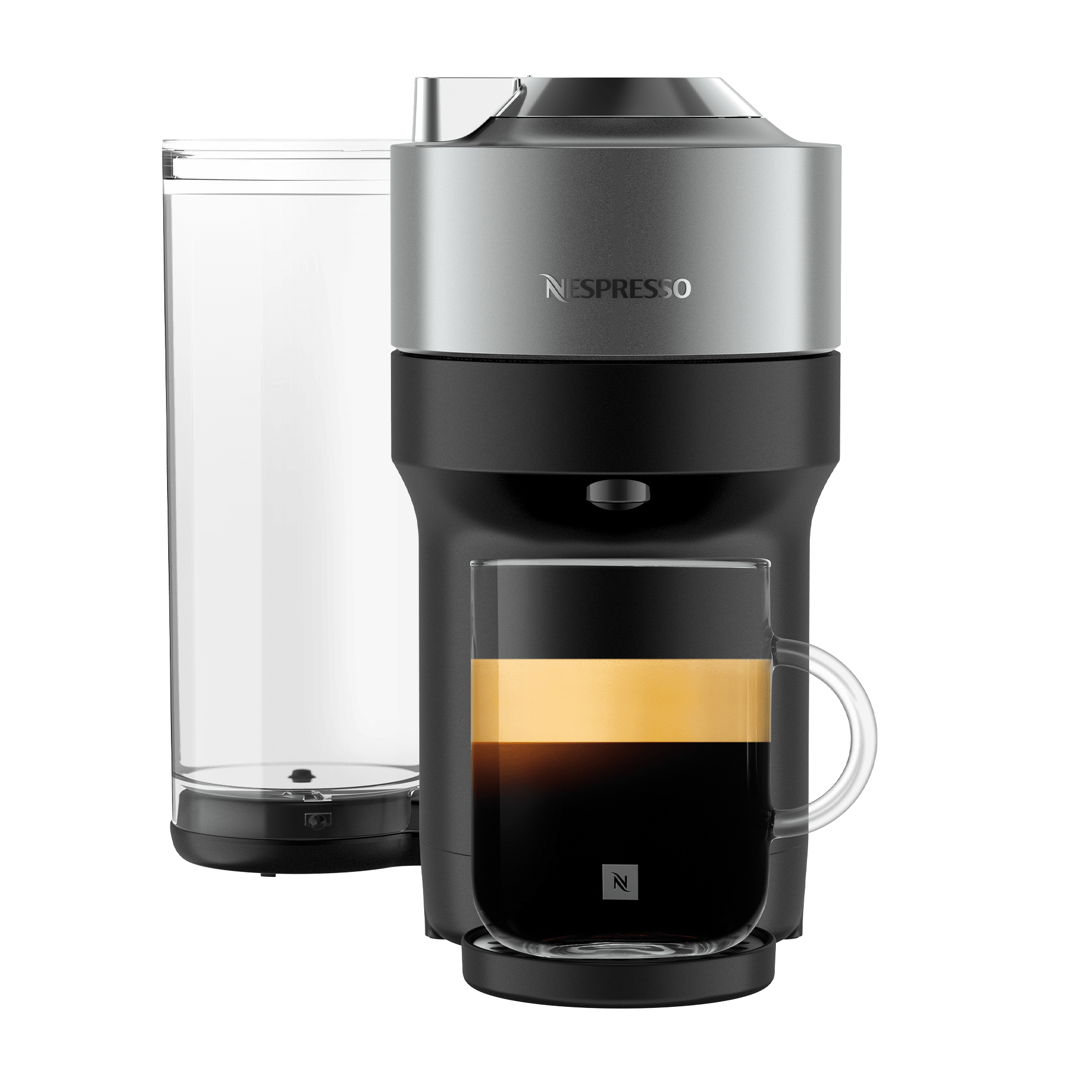 Nespresso VERTUO Pop+ Titan  Vertuo Kaffeemaschine
